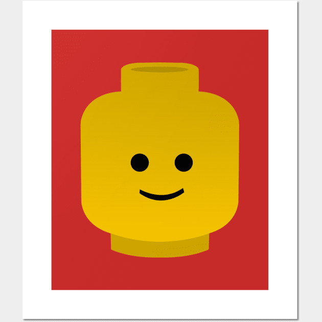 Lego head Wall Art by ShockDesign